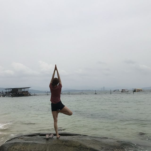 코타키나발루의 해변에서 스노쿨링해요 🏖️