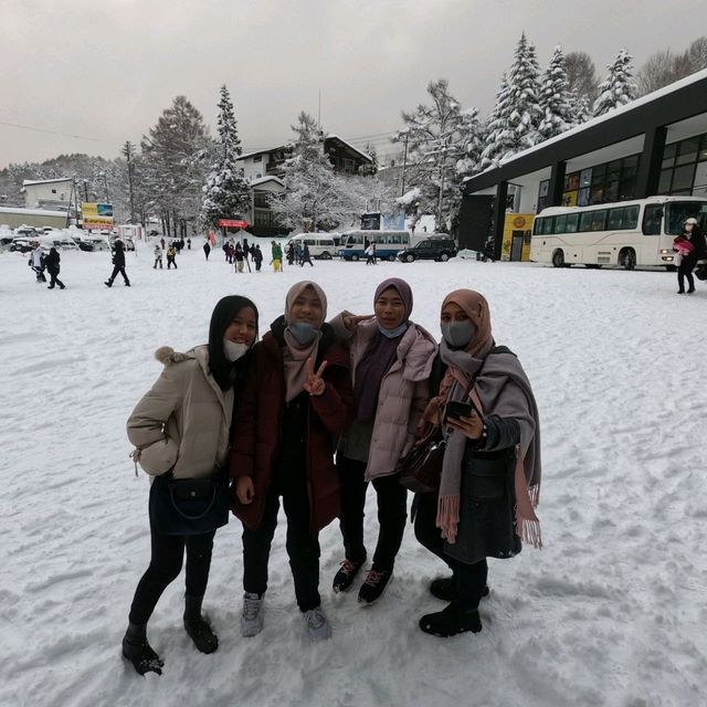 trip to snow areas In Japan within Aichiken 