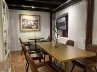 Cafe with Photo Gallery in Old Chinese Mansion