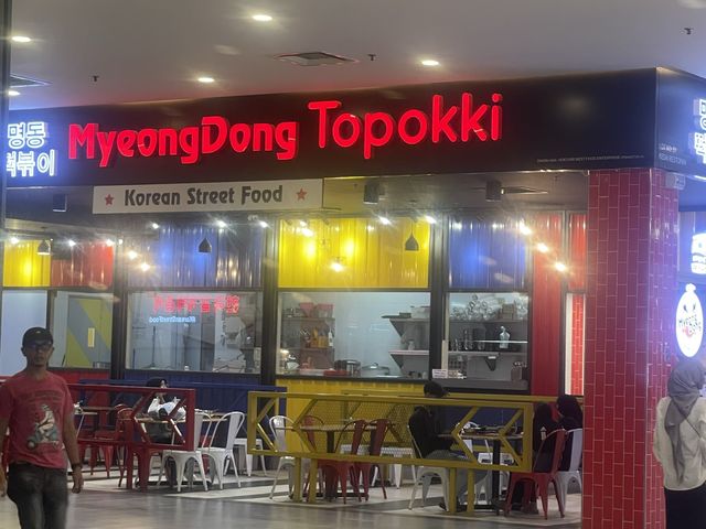 MyeongDong Topokki Amanjaya Mall is delicious
