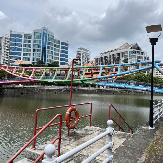 The Rainbow Alkaff bridge