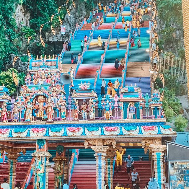 Batu Caves during Thaipusam 