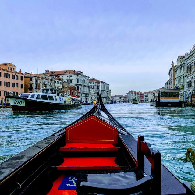 Gondole Ride Grand Canal Venice Italy 🇮🇹 