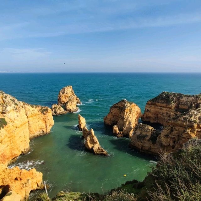 Coastline of the town Lagos