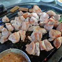 용산 주먹고기 맛집. 마라돈왕주먹고기