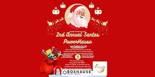 2nd Annual Santa's PowerHause with BoxHause Rocky Mount | BoxHause Rocky Mount Boxing & Fitness