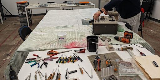 Hacker Creations: Transform E-waste into Art | Artisan's Asylum