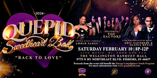 Quepid Ball | The Wellington Fishers Banquet & Conference Center, 9775 N by NE Blvd, Fishers, IN 46037, USA
