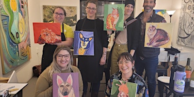 Paint-Sip-Chill-Madrid | "Paint Your Pet” | Mad Contemporary Gallery & Art Center