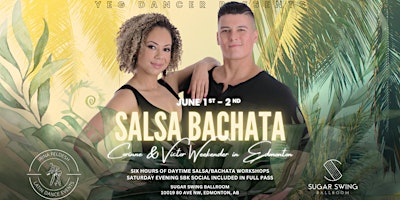 Salsa Bachata Weekender with Victor Alexis and Corinne Tardieu | Sugar Swing Ballroom