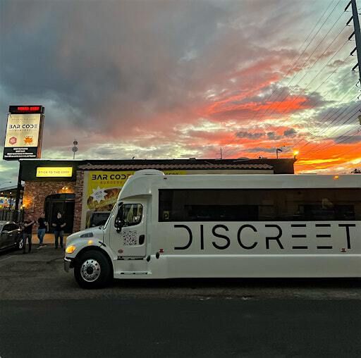Raiders Gameday Party Bus + Tailgate (Oct. 27th vs. Chiefs) | Bar Code Burgers