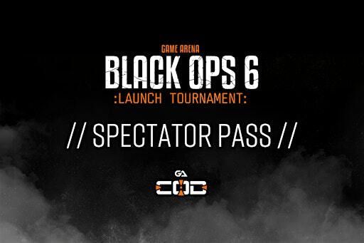 GA:COD | Black Ops 6 LAN - Spectator Pass | Game Arena, North High Street, Columbus, OH, USA