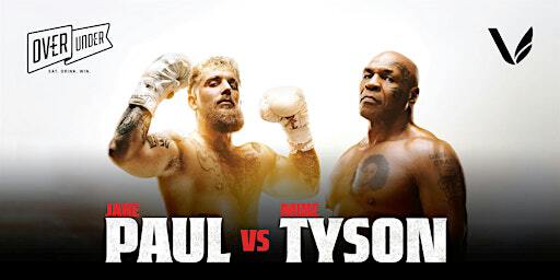 Fight Night Watch Party - Paul vs Tyson | Over Under Sports Bar - The Village Dallas