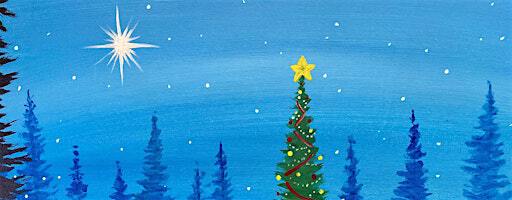 Christmas Tree in Woods Paint and Sip | Chapman Crafted Beer