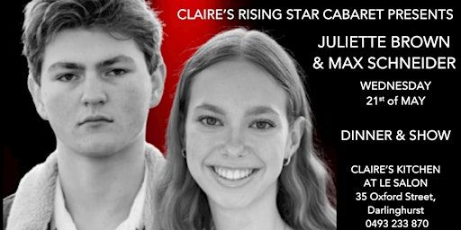 claire's Rising Stars présents Juliette Brown and Max Schneider | Claire's Kitchen at le Salon