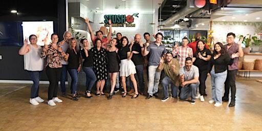 Salsa Dips for Beginner Couples in Houston. Sun 02/16 | Stesti Food Hall and Beer Garden