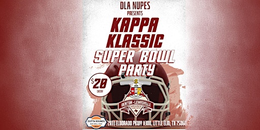 Kappa Klassic Super Bowl Party | Outta Bounds Bar & Grill