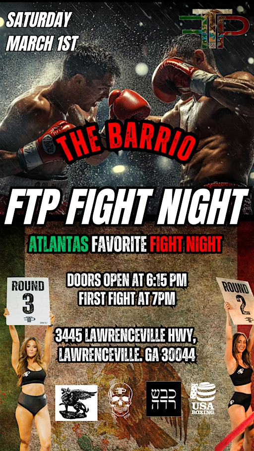 FTP Fight Night | 3445 Lawrenceville Hwy