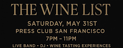 The Wine List: An RNB Social Club Experience + Private Supper Club | Press Club