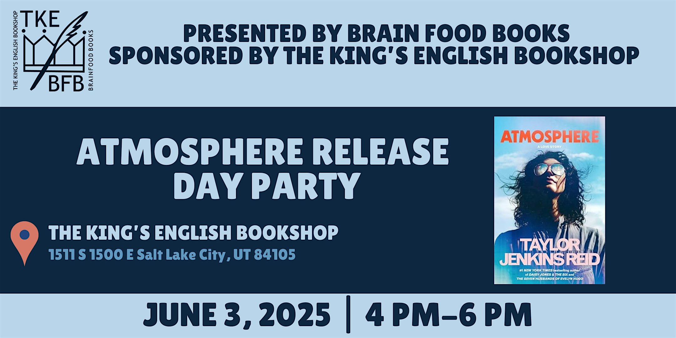 Atmosphere Release Day Party | The King's English Bookshop