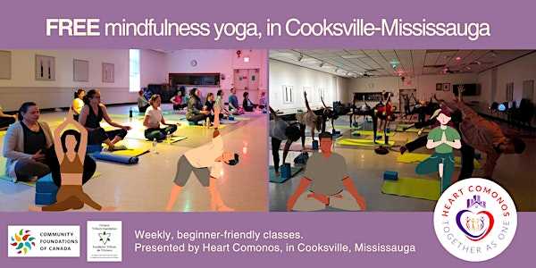 FREE Mindfulness Yoga Classes in Cooksville - ages 14+ | Royal Canadian Legion Branch 582