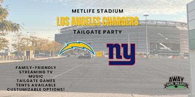 Los Angeles Chargers Tailgate at MetLife Stadium | MetLife Stadium Drive