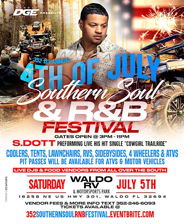 352 1st Annual Southern Soul & R&B Festival & Picnic | Waldo RV & Motorsports Park