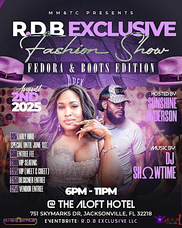 RDB Exclusive Fashion Show | Aloft Jacksonville Tapestry Park