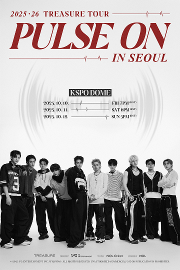 TREASURE TOUR[PULSE ON]IN SEOUL(韓国開催)のチケット(海外・2025/10