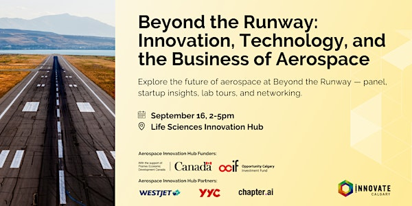 Beyond the Runway: Innovation, Technology, and the Business of Aerospace | Life Sciences Innovation Hub