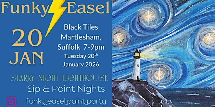 Sip & Paint Night at The Black Tiles, Martlesham | Blacktiles Lane