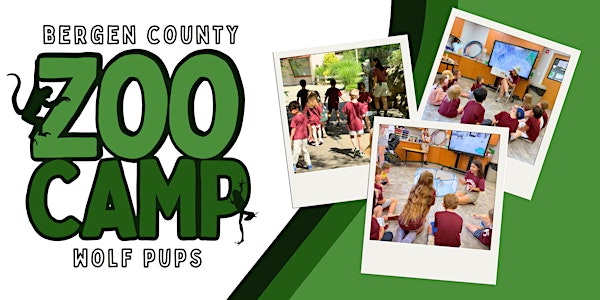 Wolf Pups (3-5 year olds with a caretaker) June 8-12 | Bergen County Zoo