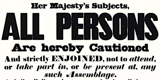 ERO Presents: The Chartist Revolution: | Essex Record Office