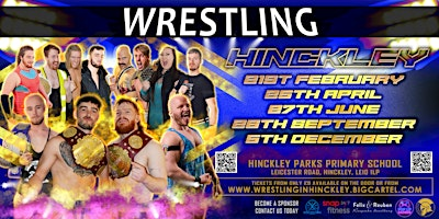 Wrestling in Hinckley's Steel Cage Spectacular (26/9/26) | Hinckley Parks Primary School