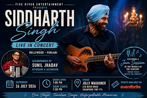 Siddharth Singh Live in Concert | Bollywood & Punjabi Music Night | London | Jolly Waggoner