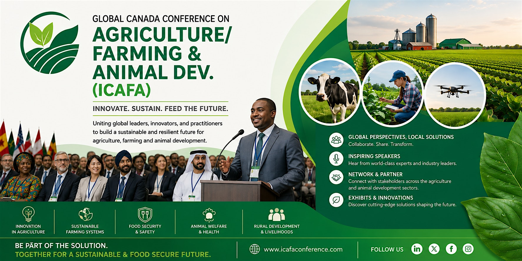 7th Global Canada Conference on Agriculture/Farming & Animal Dev.(ICAFA) | 2626 Dewdney Ave E