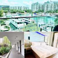 Great Marina view rooms at Sentosa Cove!