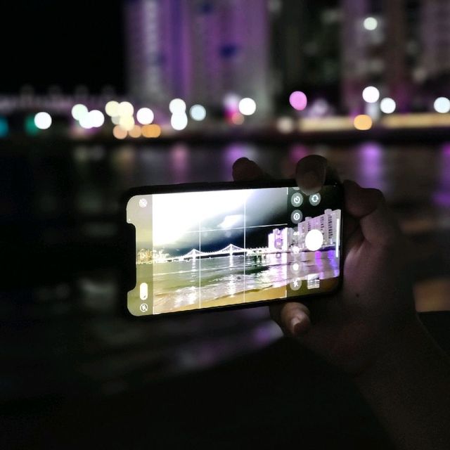 부산 광안리 해수욕장, 밤 산책하기 좋은 곳