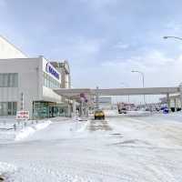 真冬の札幌丘珠空港