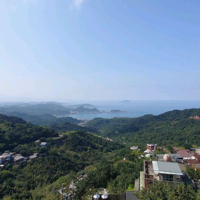 九份老街 山海觀茶坊 吃飯歇腿的好去處