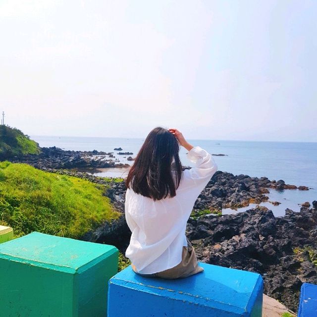 제주 색감 알록달록 [도두봉 무지개해안도로]
