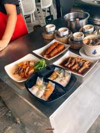 ร้านติ่มซำสไตล์กวางตุ้งในตัวเมืองกระบี่