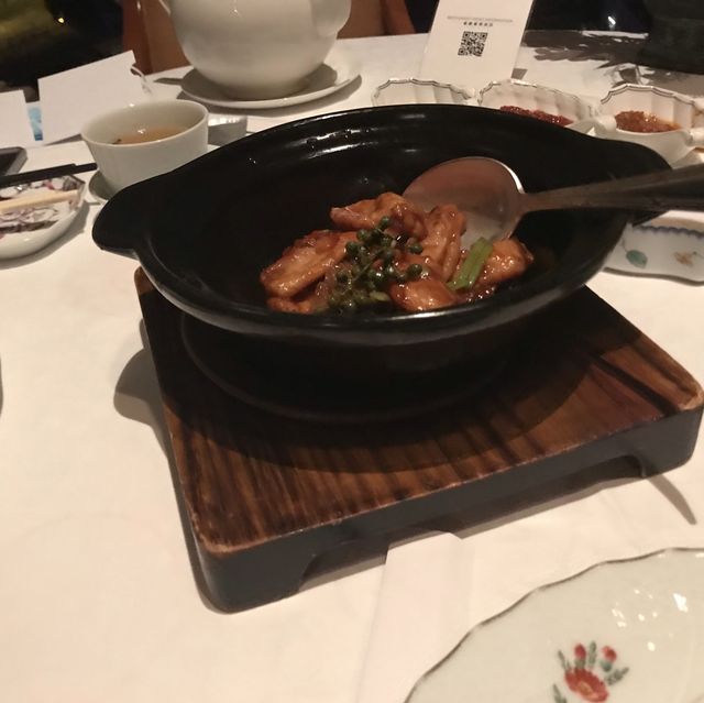 Grand Hyatt One Habour Road Chinese dinner