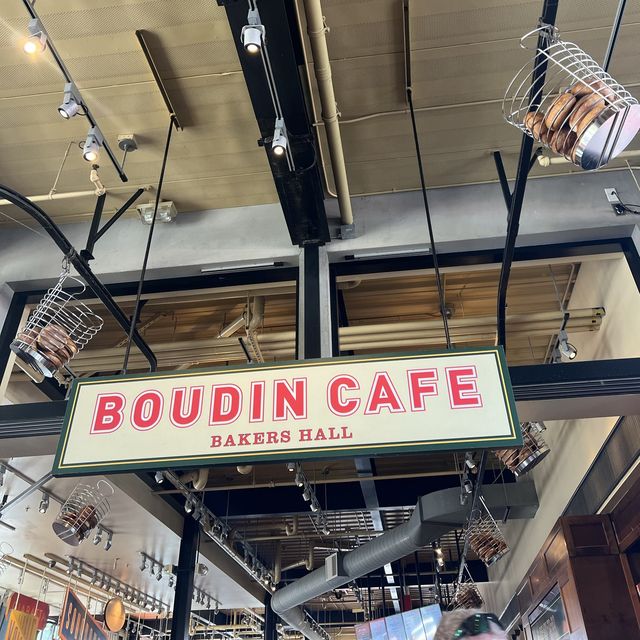 boudin cafe sourdough bread with soup 