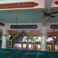 The upper hall of the mosque