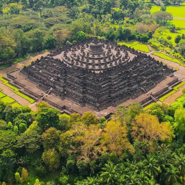 Moments at The Borobudur Tample, Jogja