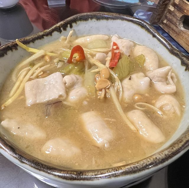 在大溪老街溪友緣客家料理