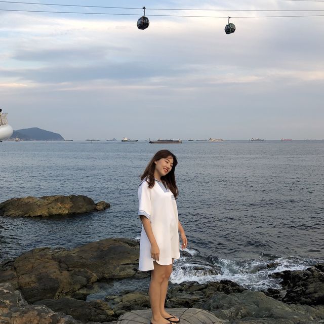 부산 케이블카를 배경삼을 수 있는 곳, '송도구름산책로'