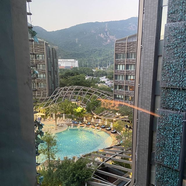 海洋公園萬豪酒店staycation💕🏊🏻‍♀️
