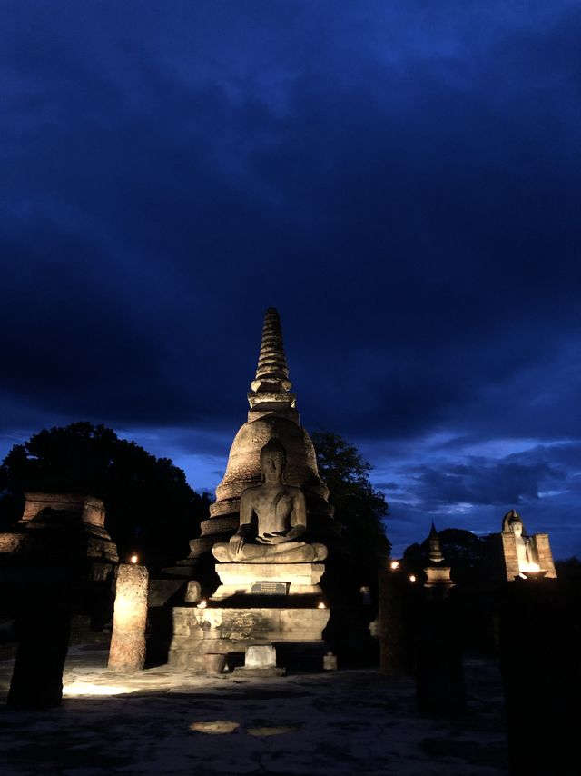Full Moon night at Sukhothai